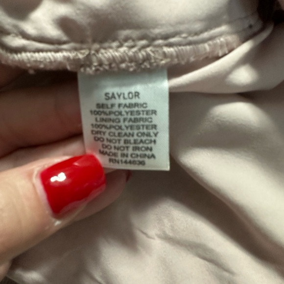 Saylor Shannon romper in blush. Size Medium. Absolutely gorgeous. EUC. - Picture 16 of 16